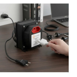 Autotransformador/Conversor Bivolt 110V para 220V e 220V para 110V