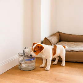 Bebedouro Fonte de Água para Pets com Sensor Automático