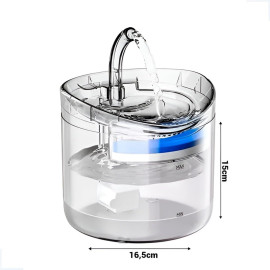 Bebedouro Fonte de Água para Pets com Sensor Automático