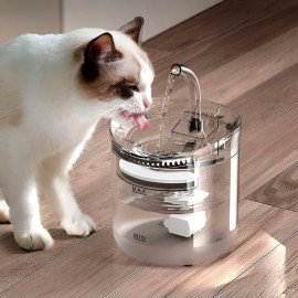 Bebedouro Fonte de Água para Pets com Sensor Automático