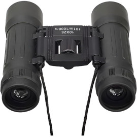 Binóculo Profissional com Zoom 10x25, Longo Alcance