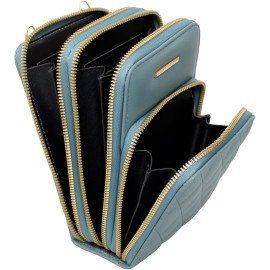 Bolsa Feminina Tranversal Carteira De Mão Porta Celular Alça Removível