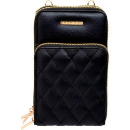 Bolsa Feminina Tranversal Carteira De Mão Porta Celular Alça Removível