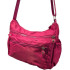 Bolsa Lateral Transversal Lisa Casual 3 Compartimentos