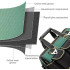 Bolsa para Ferramentas Ultra Resistente, Material Reforçado com Costuras Firmes, Múltiplos Bolsos, Fundo Rígido
