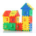 Brinquedo De Montar Blocos Infantil Coloridos Casa Castelo com 50 pcs