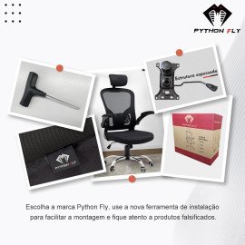 Cadeira Presidente Ergonômica com Altura Ajustável