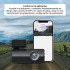 Câmera de Painel 2K, 1080px, Ângulo de Visão 102°, Wi-Fi, Detecção de Movimento, Gravação em Loop, para Automóveis