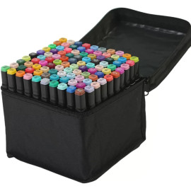 Kit de Marcadores Multiuso com 60 cores