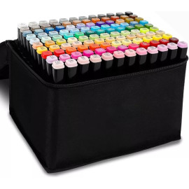 Kit de Marcadores Multiuso com 60 cores