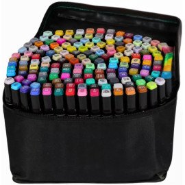 Kit de Marcadores Multiuso com 60 cores