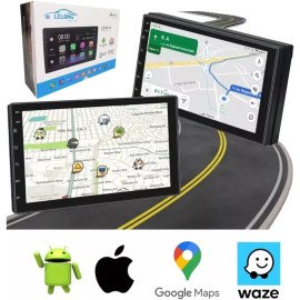 Central Multimidia Universal 2din Tela de 7' Android 13 Wifi Camera