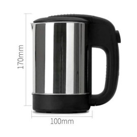 Chaleira Elétrica Portátil 12v Chá Café Inox 500 ml Carro/Caminhão