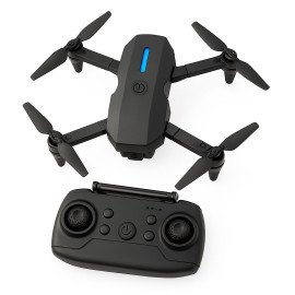 Drone A15 Pro, Câmera 4K, 30km/h, Bateria 1200mAh, Controle Remoto 2.4GHz, Branco