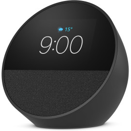 Echo Spot com Alexa (Geração mais recente) | Despertador inteligente com som vibrante