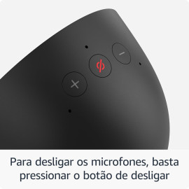 Echo Spot com Alexa (Geração mais recente) | Despertador inteligente com som vibrante