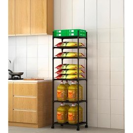 Estante com 6 Prateleiras Multiuso de Aço para Sala, Quarto, Escritório, Organização ambientes