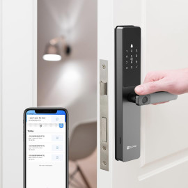 Fechadura Digital Wifi C/ Biometria DL05 Ezviz à Prova Dágua