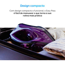 Ferro De Passar A Vapor Easy Pass Elgin 1.200w 110v