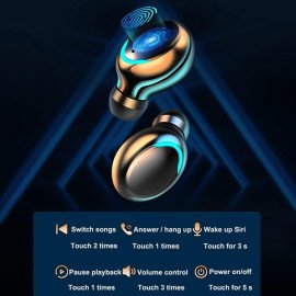 Fone de ouvido sem fio TWS F9-5 BTH-F9-5