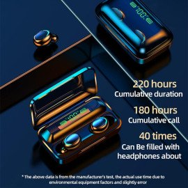 Fone de ouvido sem fio TWS F9-5 BTH-F9-5