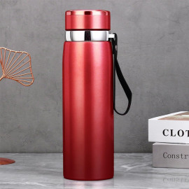 Garrafa Térmica Aço Inox 1 Litro Água Gelada 24h Academia Viagem 
