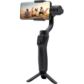Gimbal Estabilizador Automático para Celular, Tripé 360°, Compatível com Android e iOS