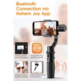 Hohem Gimbal Isteady Mobile Plus Mobile+ 3 Eixos Portátil