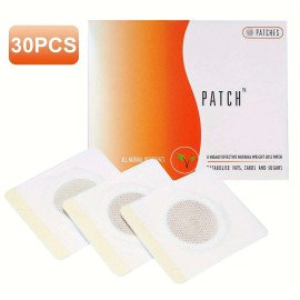 Kit 30 Adesivos Corporais Slim Patch – Cuidado Natural e Bem-Estar Detox com Extratos de Ervas