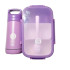 Kit Pote Lancheira 1000ml com Colher + Garrafa 350ml Hey-Life