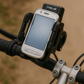 Suporte Para Celular Universal, Material ABS, Rotação 360°, Compatível com Smartphones até 6,5 Polegadas