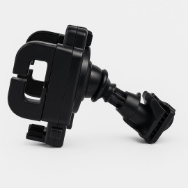 Suporte Para Celular Universal, Material ABS, Rotação 360°, Compatível com Smartphones até 6,5 Polegadas