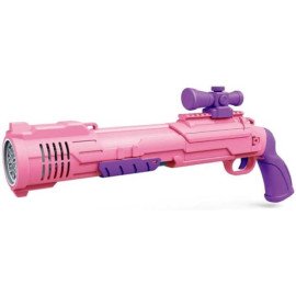 Lançador De Bolhas Grande COM PILHA Arminha Infantil Bolinha De Sabão Bubble Gun