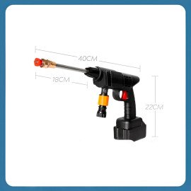 Lavadora Lava Jato Portátil Alta Pressão Recarregavel Kit 2 Baterias sem Maleta