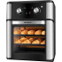 Fritadeira Air Fryer Forno Oven 12L, Preto/Inox, 2000W, 220V - AFON-12L-BI