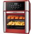 Fritadeira Air Fryer Forno Oven 12L, Preto/Inox, 2000W, 220V - AFON-12L-BI