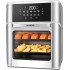 Fritadeira Air Fryer Forno Oven 12L, Preto/Inox, 2000W, 220V - AFON-12L-BI