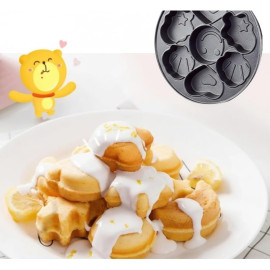 Máquina Elétrica Mini Bolinhos Bichinhos – Cake Pop Maker Multifuncional para Bolinhos e Doces