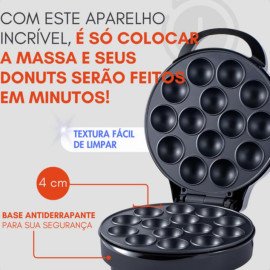 Máquina Elétrica Multifuncional Pão De Queijo Cupcakes Bolos