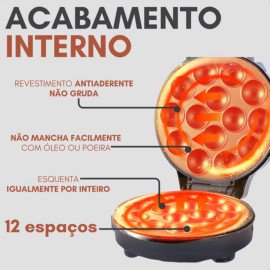 Máquina Elétrica Multifuncional Pão De Queijo Cupcakes Bolos