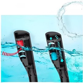 Máscara de Mergulho com Snorkel Duplo Piscina Natação 