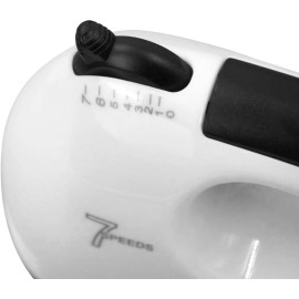 Mini Batedeira Portátil 7 Velocidades 260W Batedores Massas Clara 220v