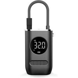 Mini Calibrador Compressor Portátil De Ar Digital, Recarregável USB Com Lanterna
