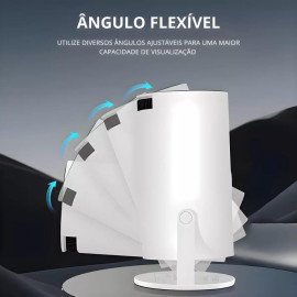 Projetor Magcubic HY300 Original Portátil Smart Android 11 4K Ultra HD HDMI Wifi Bluetooth Alto Falante Embutido