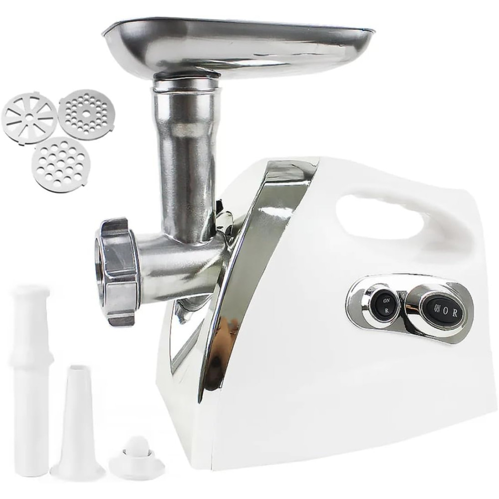 Moedor Carne Elétrico 2800w Triturador Kibe Linguiça Funil