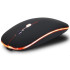 Mouse Sem Fio Recarregável Bluetooth Wireless USB LED RGB Silencioso Ambidestro, Bateria de Longa Duração, Sensibilidade Ajustável
