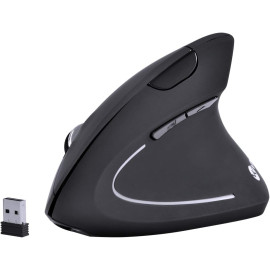 Mouse Vertical Sem Fio (Wireless e Bluetooth) 2400dpi