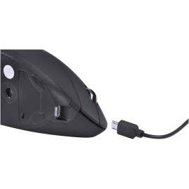 Mouse Vertical Sem Fio (Wireless e Bluetooth) 2400dpi