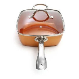 Panela Caçarola Maxchef Antiaderente 24 Cm de cerâmica