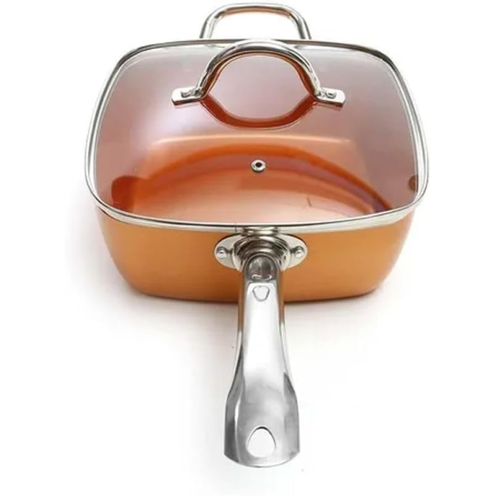 Panela Caçarola Maxchef Antiaderente 24 Cm de cerâmica